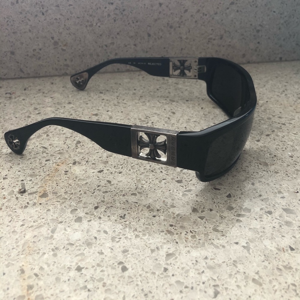 COPY - Chrome Hearts Rejected Black Sunglasses